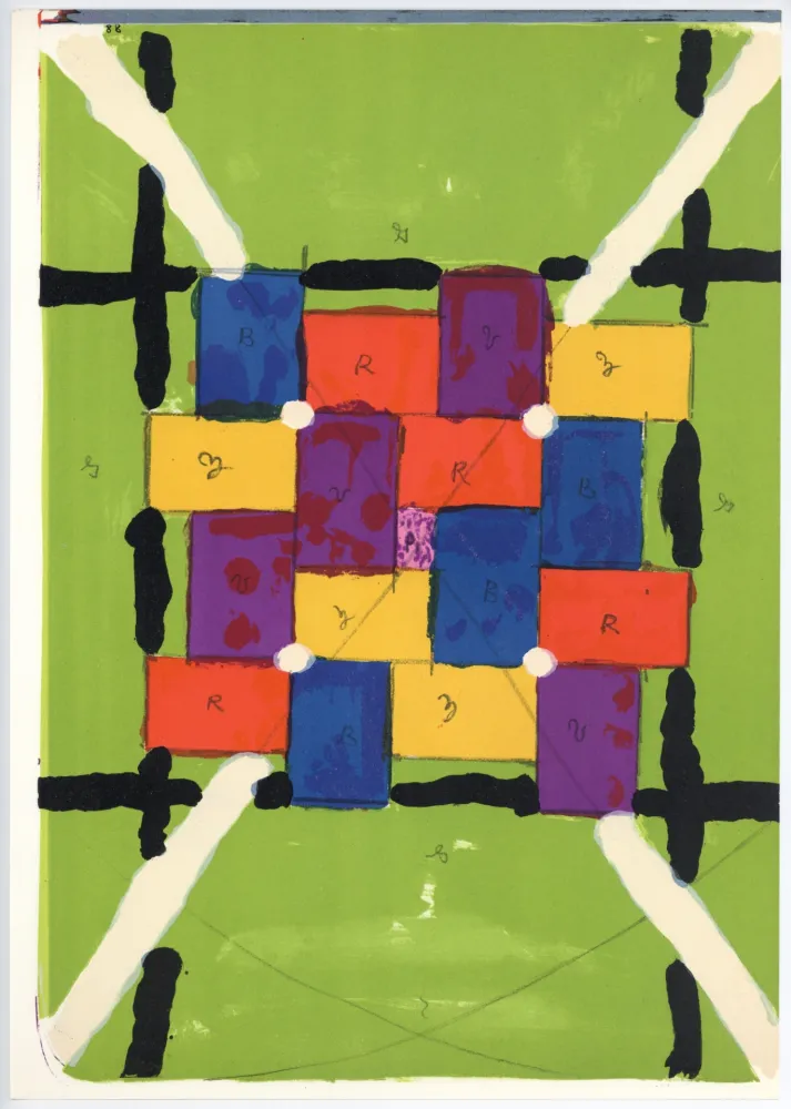 Litografia Jensen - Puzzle I