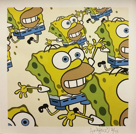 Serigrafia Jerkface - Homerbob Spécial Edition