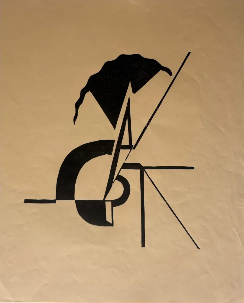 Incisione Su Legno Jespers - Bezette Stad (