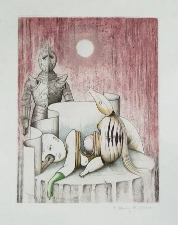 Acquaforte E Acquatinta Johnny Nilsson - Titre inconnu