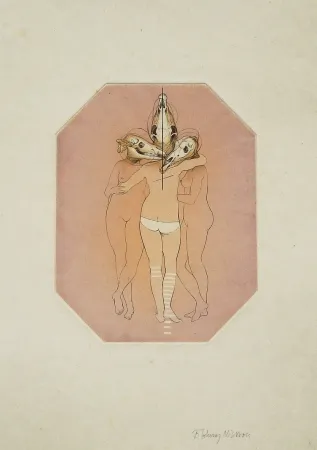 Acquaforte E Acquatinta Johnny Nilsson - Titre inconnu