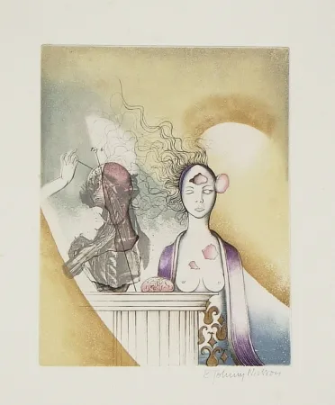 Acquaforte E Acquatinta Johnny Nilsson - Titre inconnu