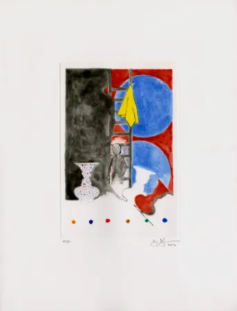 Acquatinta Johns - Untitled (2012)