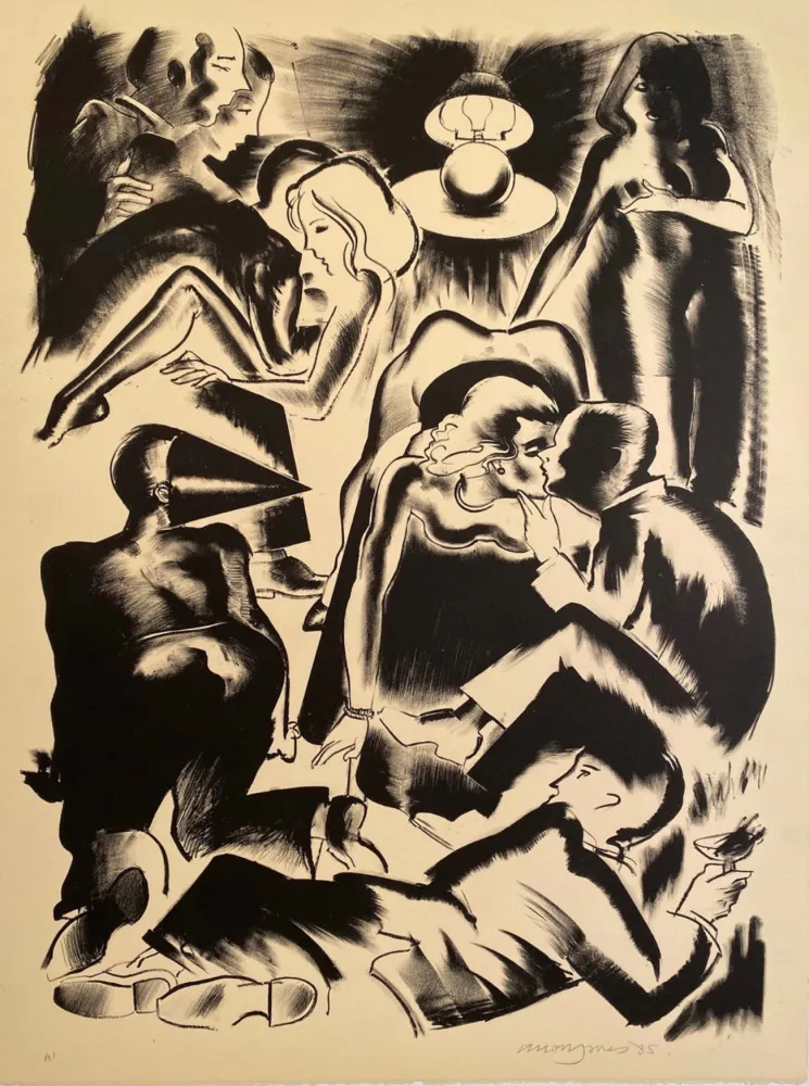 Litografia Jones - High Society