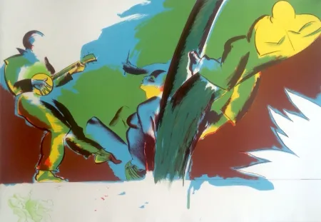 Litografia Jones - Sans titre