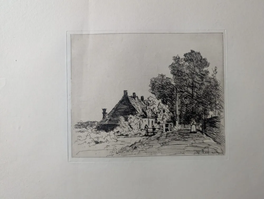 Acquaforte Jongkind - La nourrice / The Nurse