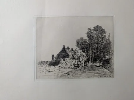 Acquaforte Jongkind - La nourrice / The Nurse