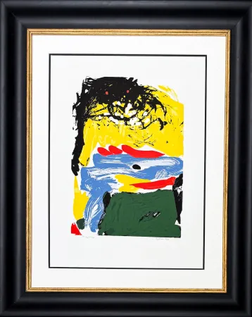 Serigrafia Jorn - Asger Jorn (1914–1973) - Color Serigraph on paper - 1970