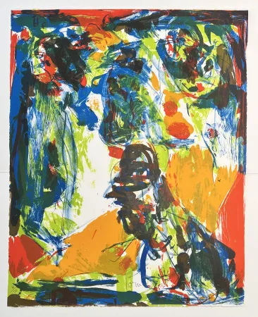 Litografia Jorn - Asger Jorn (1914–1973) - Coloured lithograph on paper - 1969