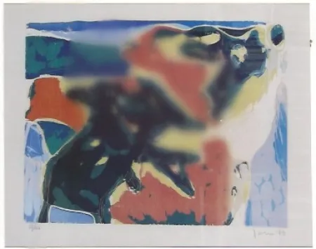 Incisione Su Legno Jorn - Cobra, composición (portafolio Cobra II)