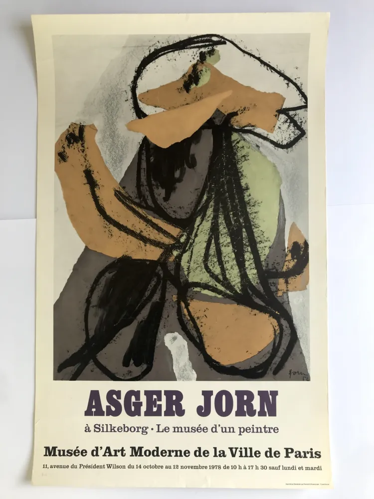 Manifesti Jorn - Musée d'art moderne de la Ville de Paris