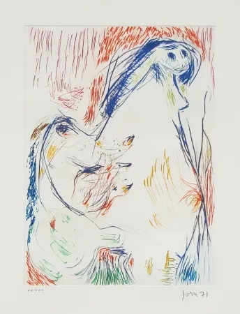 Acquaforte E Acquatinta Jorn - Proposition enceinte