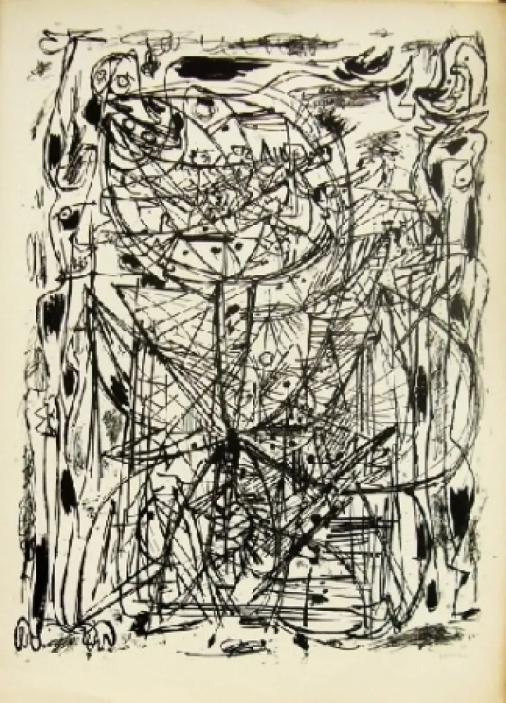 Litografia Jorn - Sans titre 