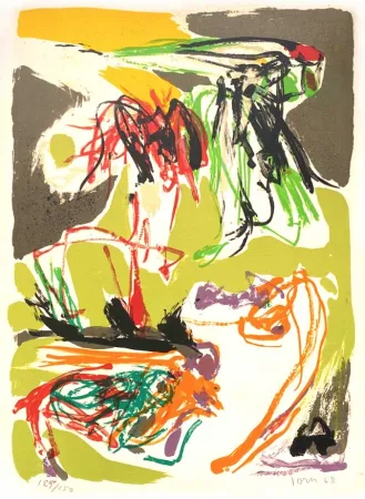 Litografia Jorn - Stabisme Pastoral