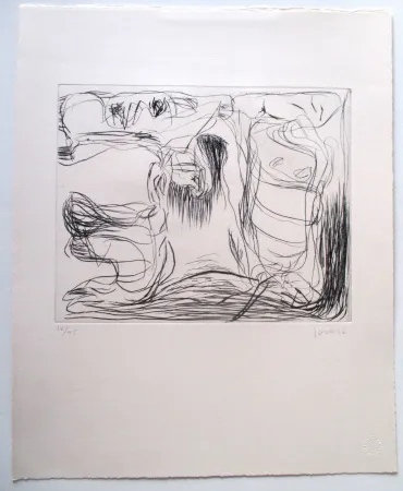 Incisione Jorn - Tourbillon détourné