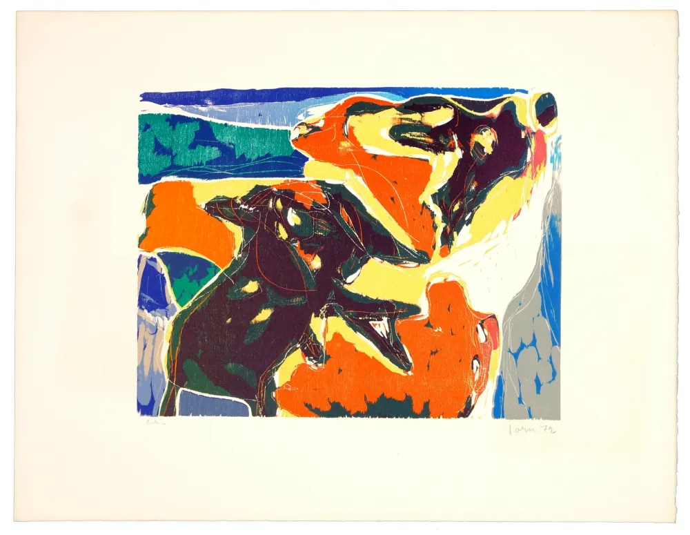 Incisione Su Legno Jorn - Uden title