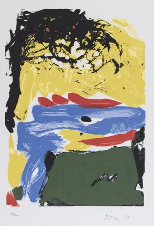 Litografia Jorn - Untitled 