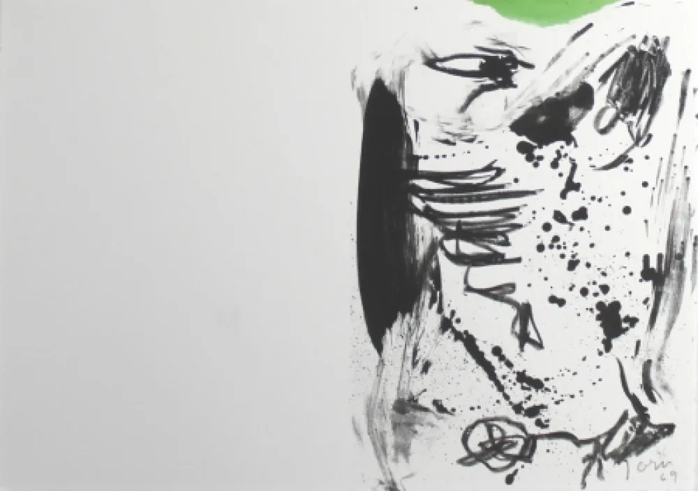 Litografia Jorn - Untitled