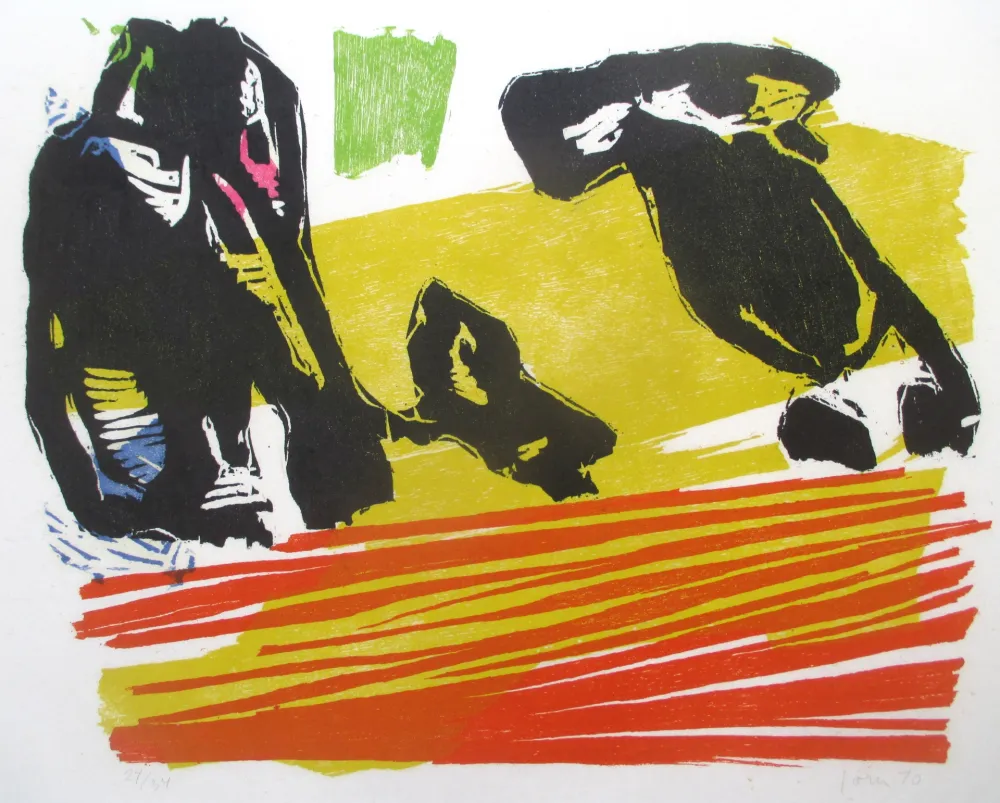 Incisione Su Legno Jorn - Ursprung der Familie