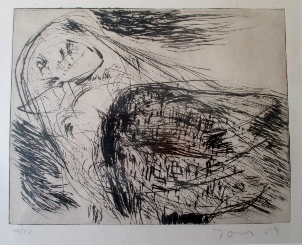 Incisione Jorn - Vdl 209