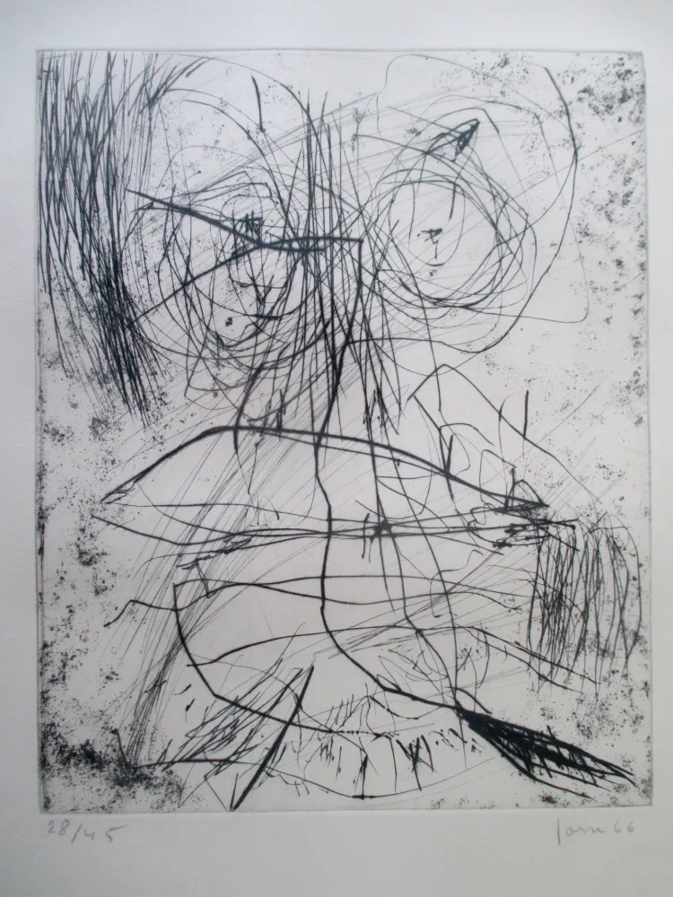 Incisione Jorn - Visa Viking