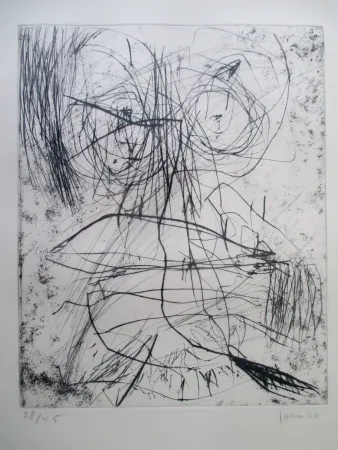 Incisione Jorn - Visa Viking