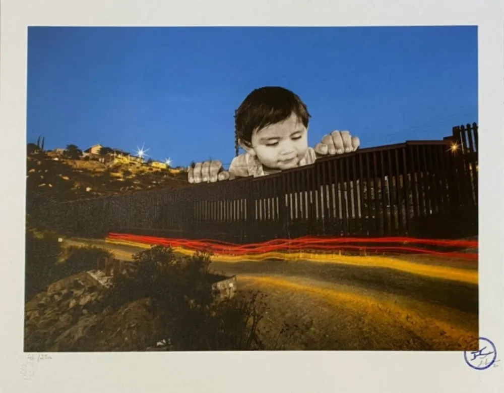 Litografia Jr - Giants, Kikito, September 6, 2017, 7.27 p.m., Tecate, Mexico - U.S.A.