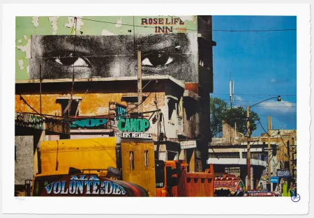 Litografia Jr - Inside Out, Haiti, 2012
