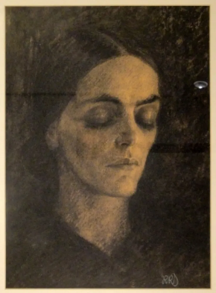 Non Tecnico Junghanns - Weiblicher Kopf (Mary Wigman)