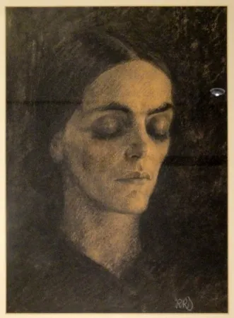 Non Tecnico Junghanns - Weiblicher Kopf (Mary Wigman)