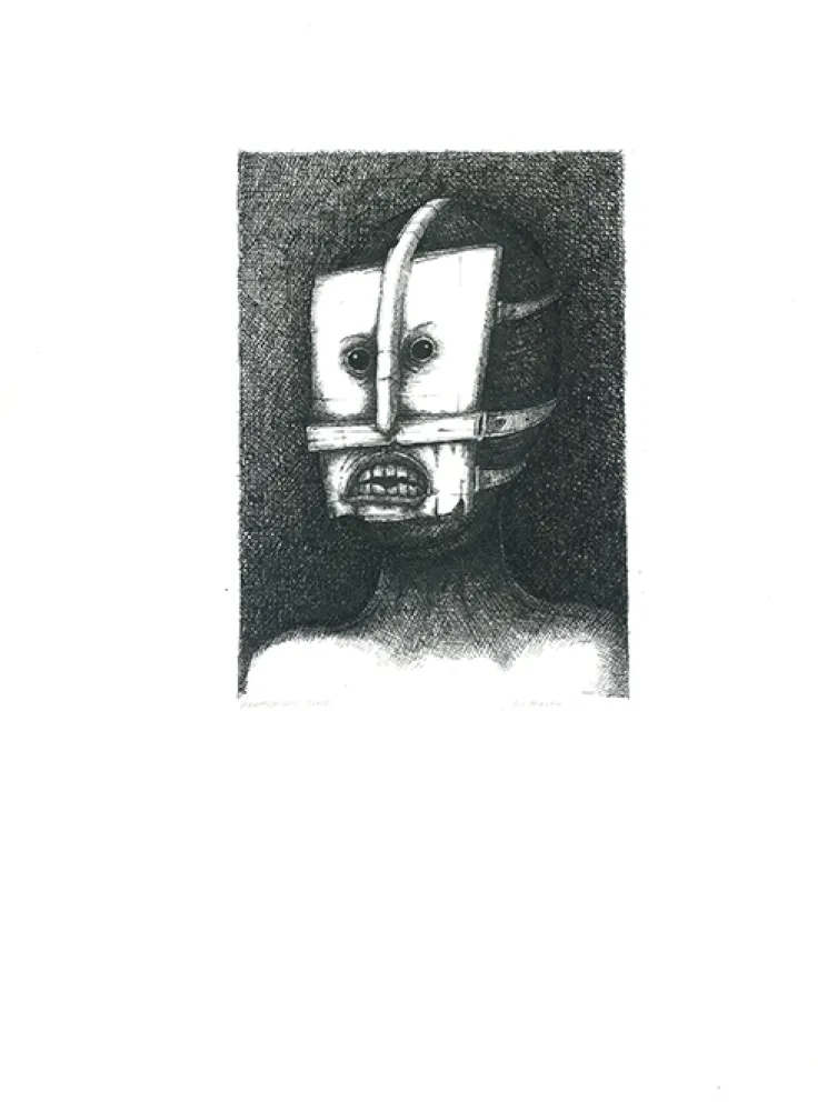 Non Tecnico Kamienniarz - Die Maske