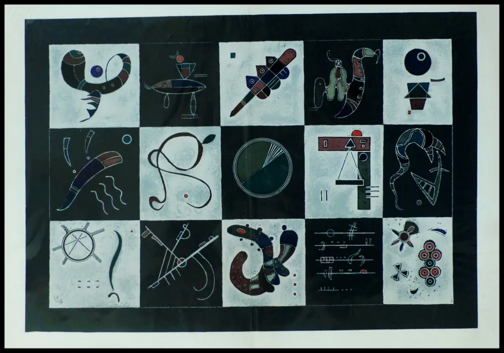 Litografia Kandinsky (After) - COMPOSITION 