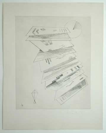 Incisione Kandinsky - Cahiers d'Art