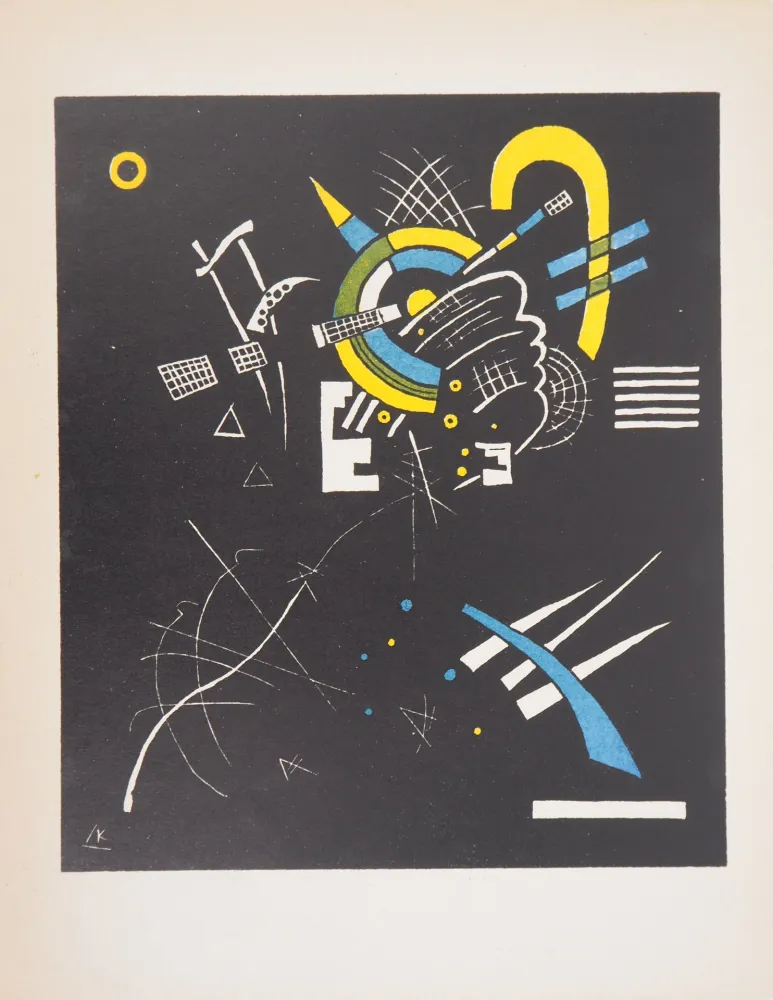 Litografia Kandinsky - Petits Mondes