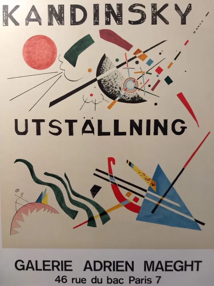 Manifesti Kandinsky - Utstallning
