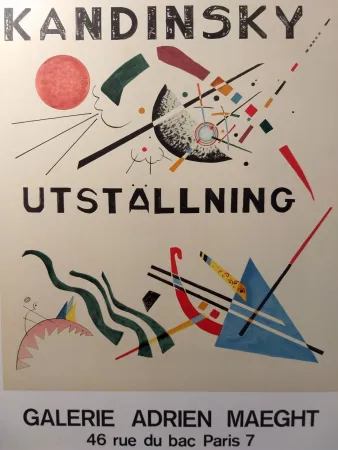 Manifesti Kandinsky - Utstallning