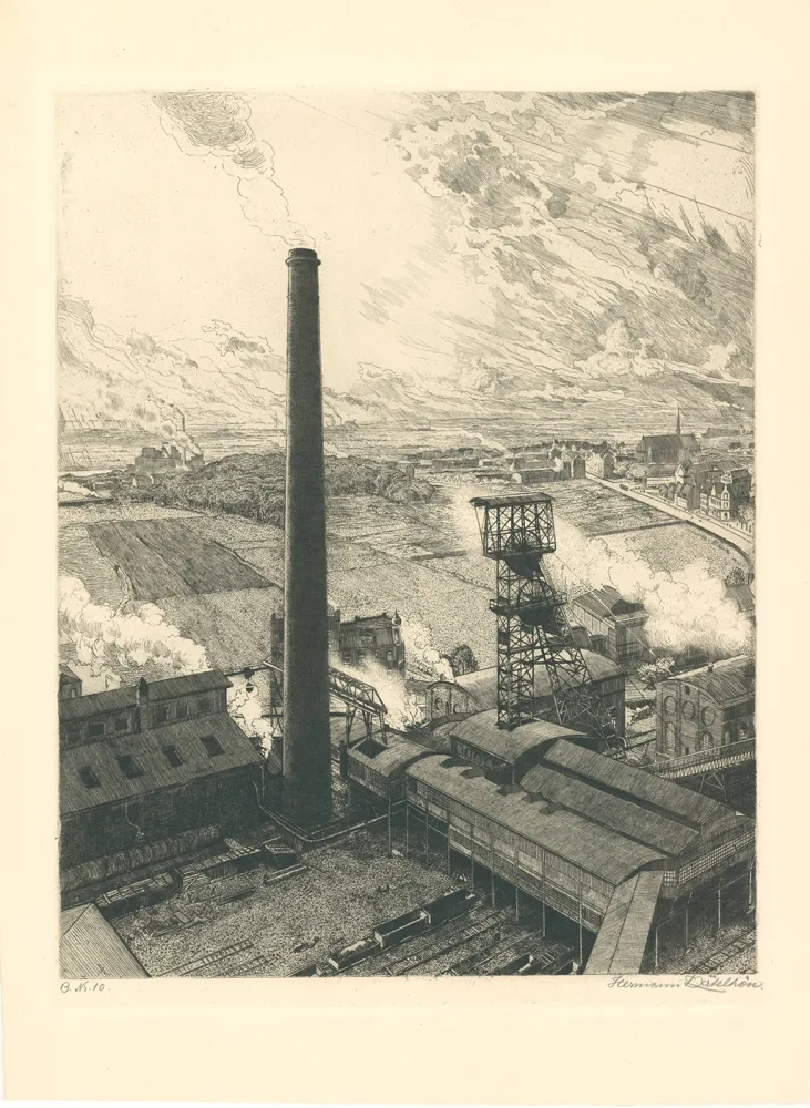 Incisione Kätelhön - Blick ins Land