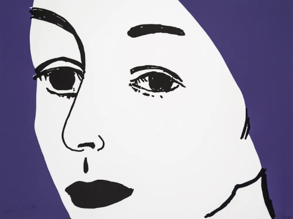 Incisione Su Legno Katz - Ada (Black & Purple)