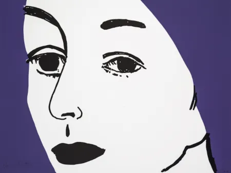 Incisione Su Legno Katz - Ada (Black & Purple)