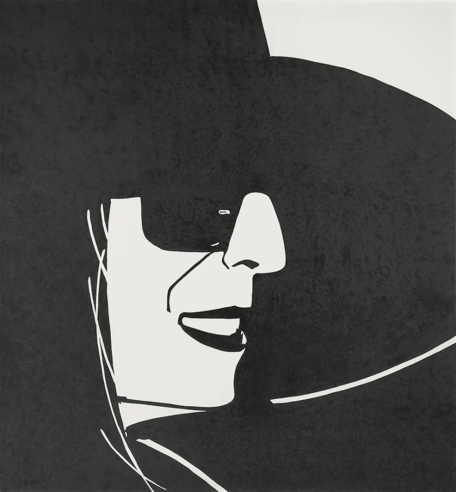 Serigrafia Katz - Ada with Black Hat
