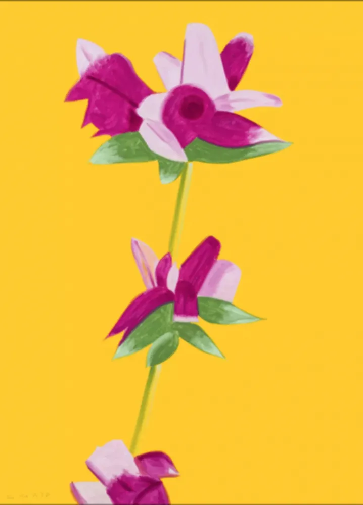 Multiplo Katz - Azaleas on Yellow