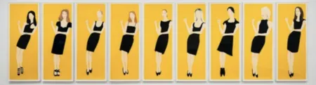 Multiplo Katz - Black Dress (Portfolio of 9)