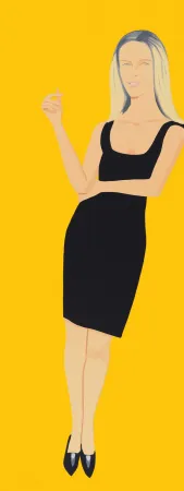 Acquaforte E Acquatinta Katz - Black Dress - Yvonne