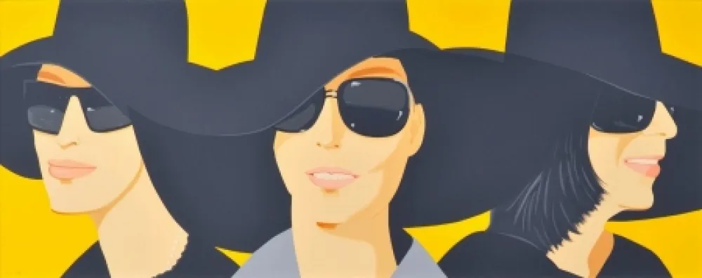 Serigrafia Katz - Black Hats IV