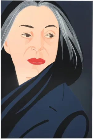 Serigrafia Katz - Black Scarf