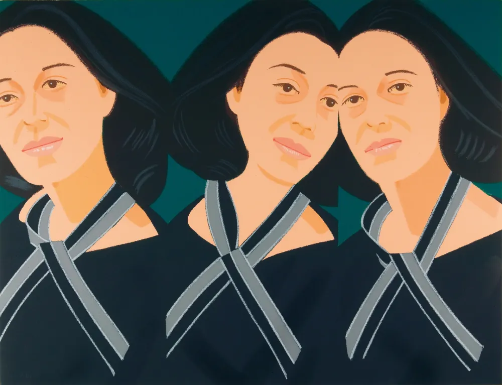 Serigrafia Katz - Grey Ribbon