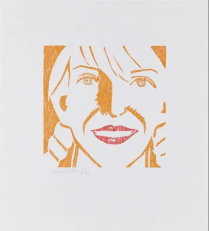 Incisione Su Legno Katz - Jessica