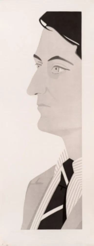 Acquatinta Katz - John Ashbery