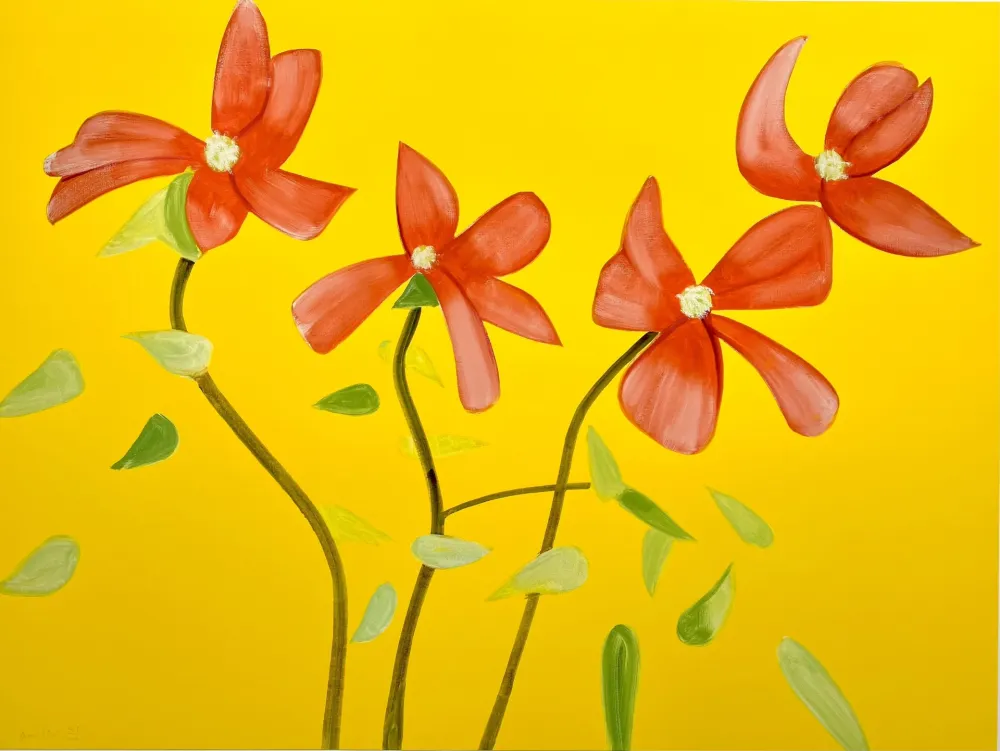 Serigrafia Katz - Red Dogwood 1