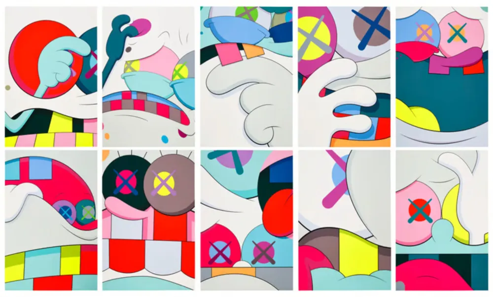 Serigrafia Kaws - Blame Game